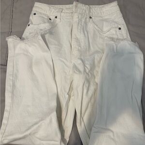 Abercrombie & Fitch White Skinny Jeans